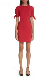 RED Valentino Tie Sleeve Sheath Dress at Nordstrom